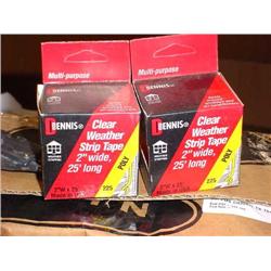 Dennis Clear Weather Strip Tape