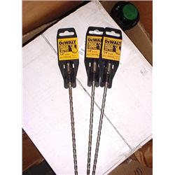 Dewalt 1/4" Rock Carbite Bits