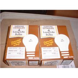 Long Life Bulbs 40 Watt