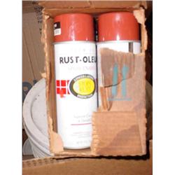 Rustoleum Brick Red Spray