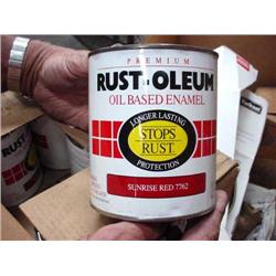 Rustoleum 7762 Sunrise Red qts