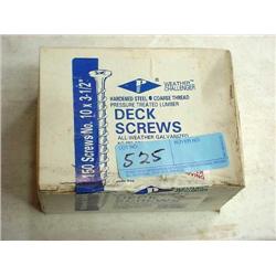 Deck Screws #10x3 1/2