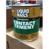 Image 1 : Liquid Nails Contact Cement qts