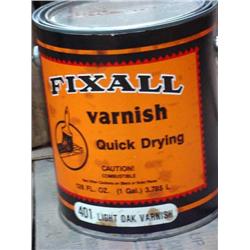 Fixall Lite Oak Varnish gal