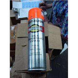 Rustoleum Florescent Orange Spray