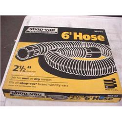 Shop Vac Hose 2 1/2" x 6'