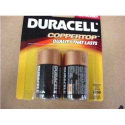 Two Pack C Duracell Batteries
