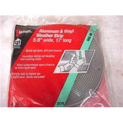 5/8 W x 17L Weather Stripping