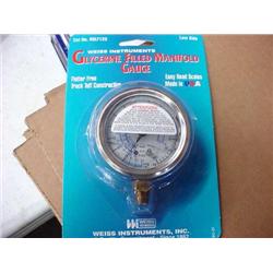 Glycerine Filled Manifold Guage #R21F 120
