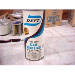 Deft Clear Wood Finish