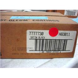 Rustoleum Satin Black 1/2pt