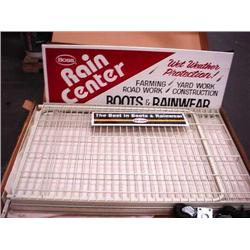 Boots/Rain Wear Display Counter