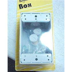 Single-Gang Box Three Outlets