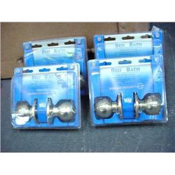 Bed & Bath Locking Door Knobs Design House