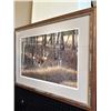 Image 1 : Framed Mule Deer Print 33 X 26" by John W Stewart 977/999
