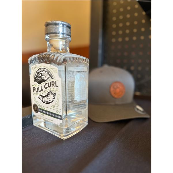 Full Curl Jalapeno Vodka w/  20oz Tumbler Drinkware & Full Curl Hat