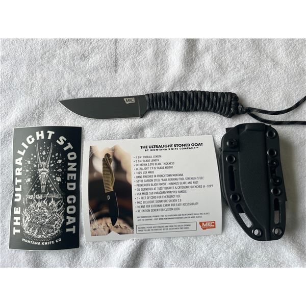 Montana Knife #1-Outfitters Stoned Goat