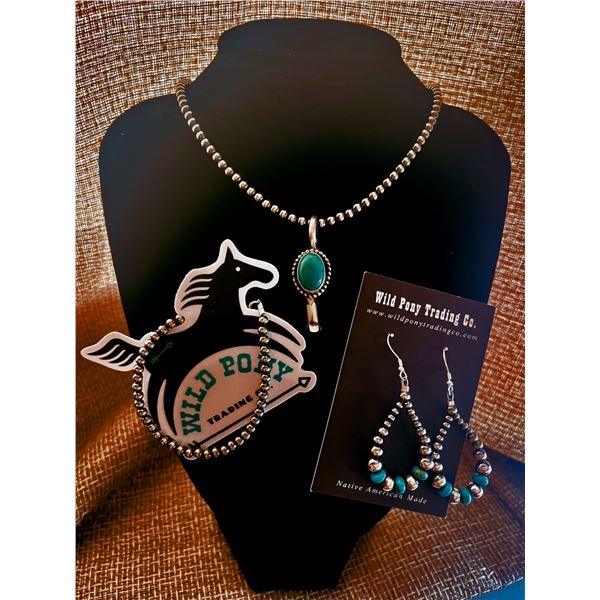 Wild Pony Trading Handmade Navajo Jewelery #1 - 1-4 Chance to win a  Springfield 5.56