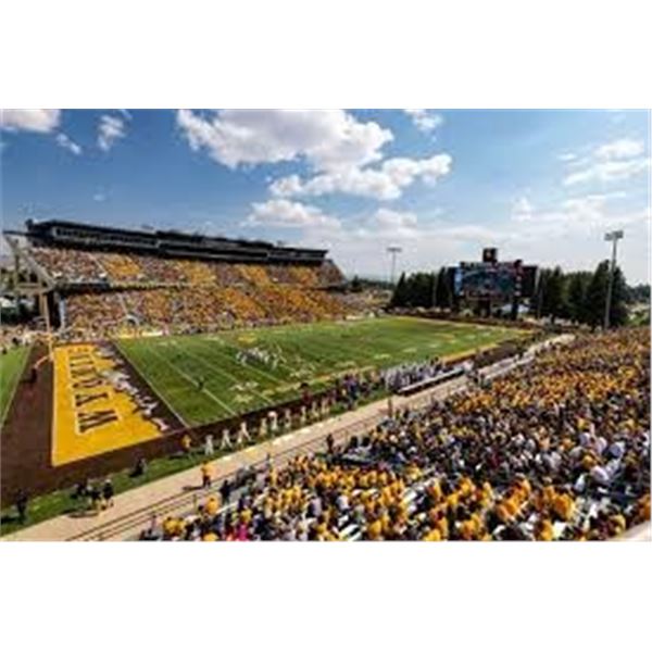 4 tickets to UW Football Home opener on Sept 7 plus one overnight room at Little America