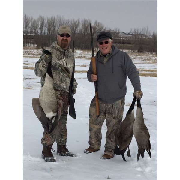 Two day Goose hunt for Two in Wheatland. Nov-Dec 2024