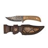 Image 1 : Custom Knife by Custom Knives By CW Authenticated Wood from a  tree that President Roosevelt planted