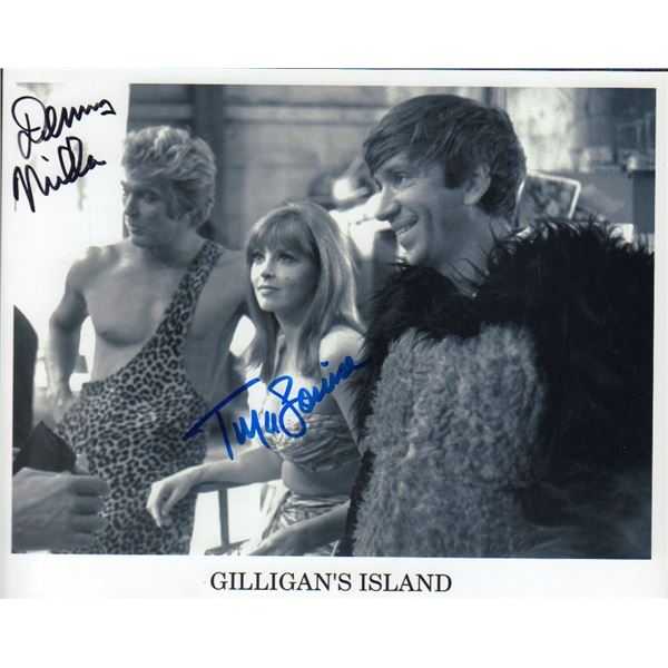 Denny Miller and Tina Louise signed photo