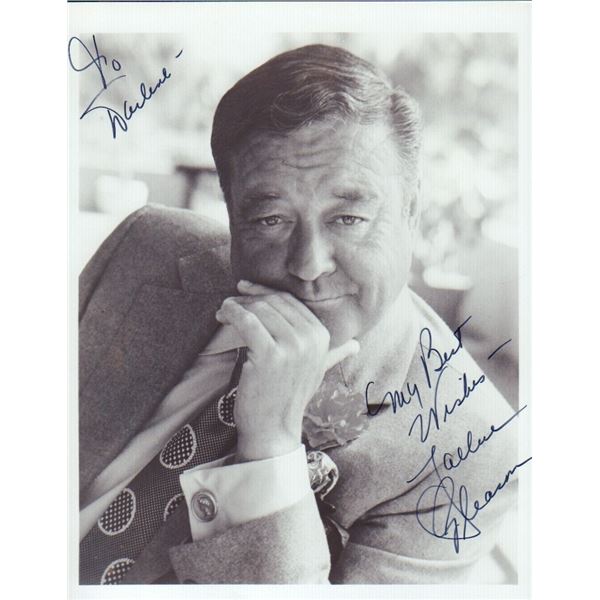 Jackie Gleason signed photo