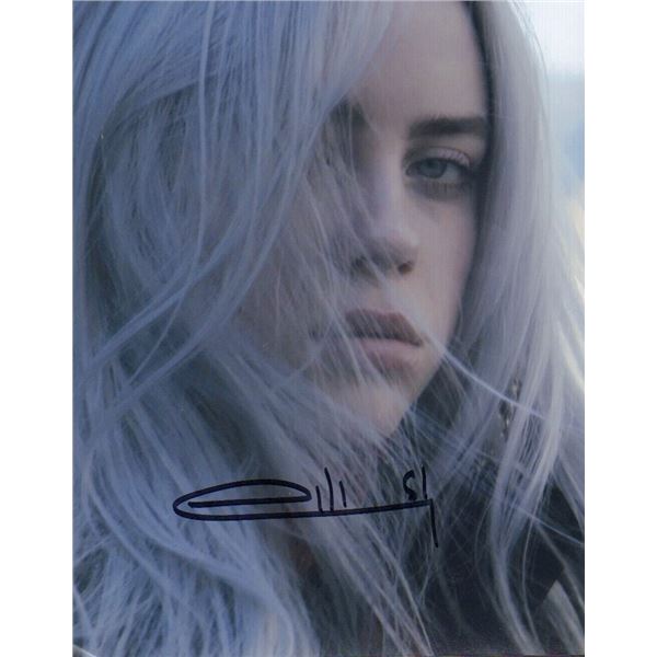 Biliie Eilish signed photo