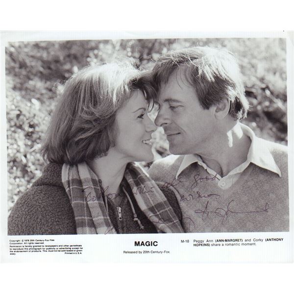 Anthony Hopkins signed photo