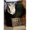 Image 4 : TOTE OF MILITARY RELATED ITEMS, PICTURES, ETC