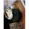 Image 5 : TOTE OF MILITARY RELATED ITEMS, PICTURES, ETC