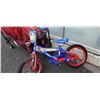Image 2 : FOLDABLE WAGON AND KIDS BIKE