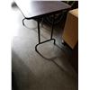 Image 5 : 2 FOLDING MARKET TABLES, STURDY, 4 FOOT LONG EACH X 2FT WIDE