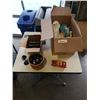 Image 1 : BOX OF MATCH O MATIC LIGHTER AND OTHER COLLECTIBLES