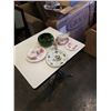 Image 1 : LOT OF JOHNSON BROS VINTAGE CUPS, BREAD AND BUTTER PLATE, LUNCH PLATE, GRAVY BOAT, INTERNATIONAL 800