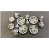 Image 4 : LOT OF ROYAL ALBERT DOGWOOD DINNERWARE TEAPOT, CREAM AND SUGAR, CUPS SAUCERS, CAKE PLATE, BREAD AND 