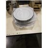 Image 2 : SET OF 12 LINENS N THINGS DINNER PLATES AND 2 STEAMER POTS