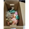 Image 3 : LOT OF VINTAGE BARBIES, AND TWO TEA CUP KNITTED DOLLS