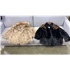 Image 1 : 2 VINTAGE FUR JACKETS