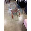 Image 2 : GLASSTOP COFFEE TABLE