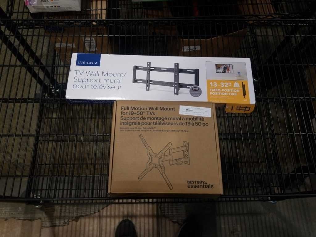 Insignia Fixed Low-Profile TV Wall Mount For 13-32 Inch Screens - Holds Up To 18kg, VESA 200x200