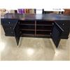 Image 8 : LARGE BLACK ENTERTAINMENT CABINET - HEAVY