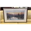 Image 2 : SIGNED AND NUMBERED PETER POTAPOFF LOON PRINT AND SIGNED OIL ON CANVAS