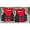 Image 2 : 2 NEW SAILTREK LIFE JACKETS SIZE MEDIUM