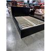 Image 2 : QUEENSIZE MALM PLATFORM BED FRAME WITH 4 UNDER BED STORAGE DRAWERS