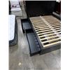 Image 6 : QUEENSIZE MALM PLATFORM BED FRAME WITH 4 UNDER BED STORAGE DRAWERS