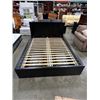 Image 8 : QUEENSIZE MALM PLATFORM BED FRAME WITH 4 UNDER BED STORAGE DRAWERS