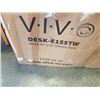 Image 3 : VIVO WHITE ELECTRIC DESK