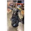 Image 2 : SET OF RIGHT HAND GOLF CLUBS, COBRA IRONS CALLAWAY HYBRIDS, CALLAWAY DRIVERS AND BAG BOY BAG WITH CO