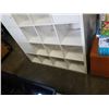 Image 2 : WHITE 16 SECTION CUBICLE SHLEF WITH 4 NEW DOORS